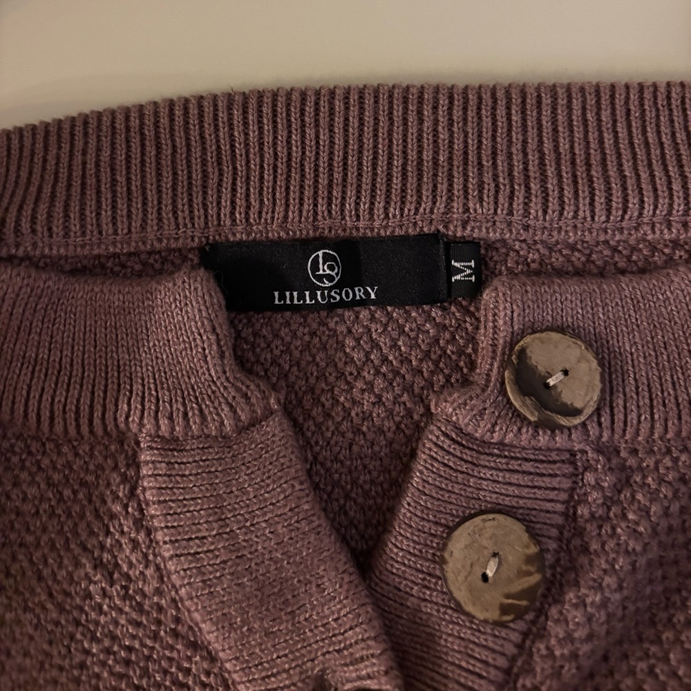 Women’s Button-Up Sweater - Picture 3 of 3